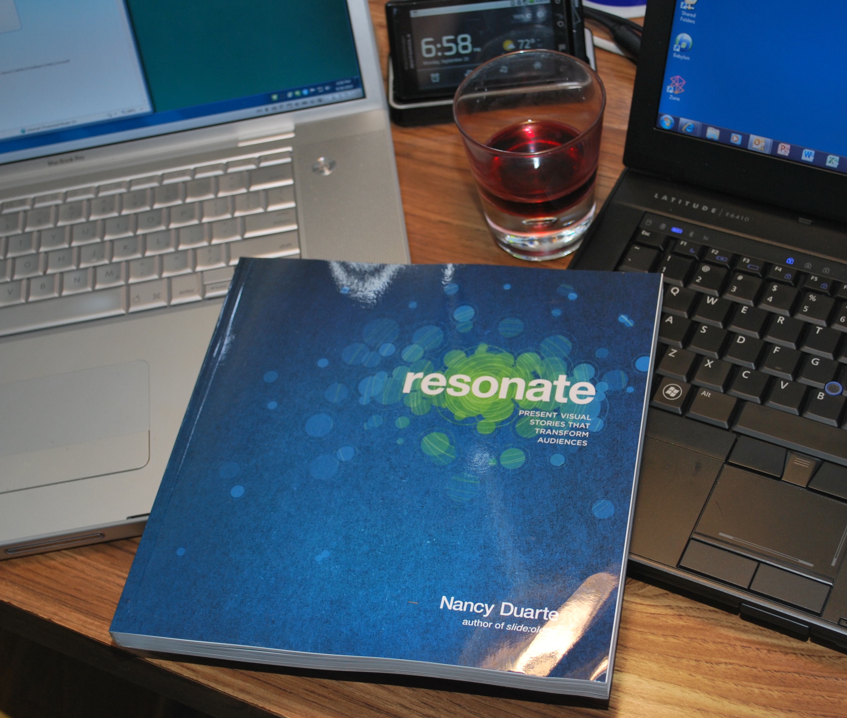 Nancy Duarte's new book Resonate arrives!