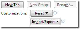 the import/export change file command